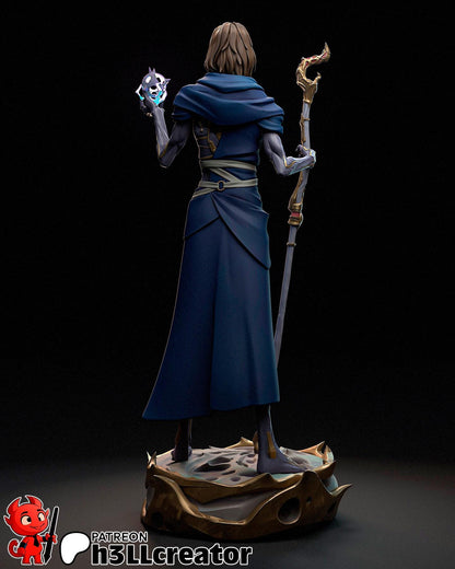 1:12 Arcane Herald, Viktor | Resin Garage Kit Figure Game Show Fan Art | h3LL creator