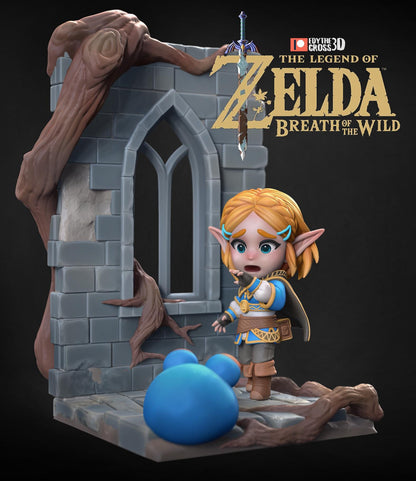 Chibi Jelly Princess | Resin Garage Kit Figure Game Fan Art | Nomnom Figures