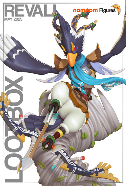 Hero of Wind | Resin Garage Kit Figure Game Fan Art | Nomnom Figures