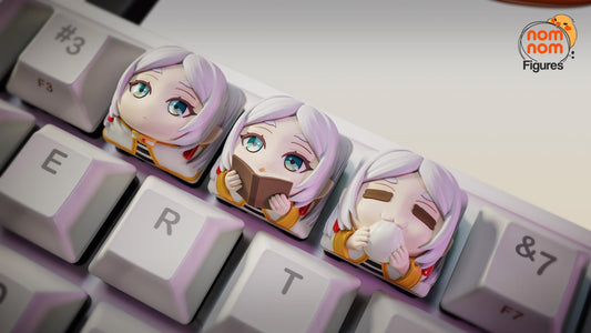 Keycaps - Brilliant Mage | 3D Printed Resin Anime Fan Art | Nomnom Figures