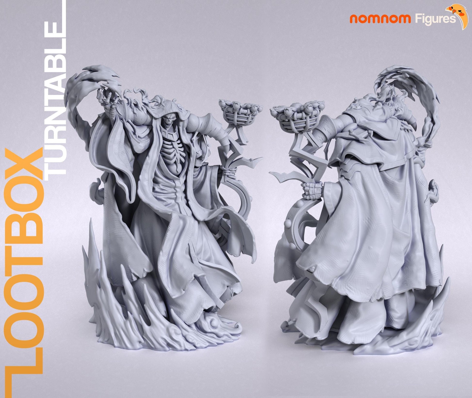 Evil Overlord | Resin Garage Kit Figure Anime Fan Art | Nomnom Figures