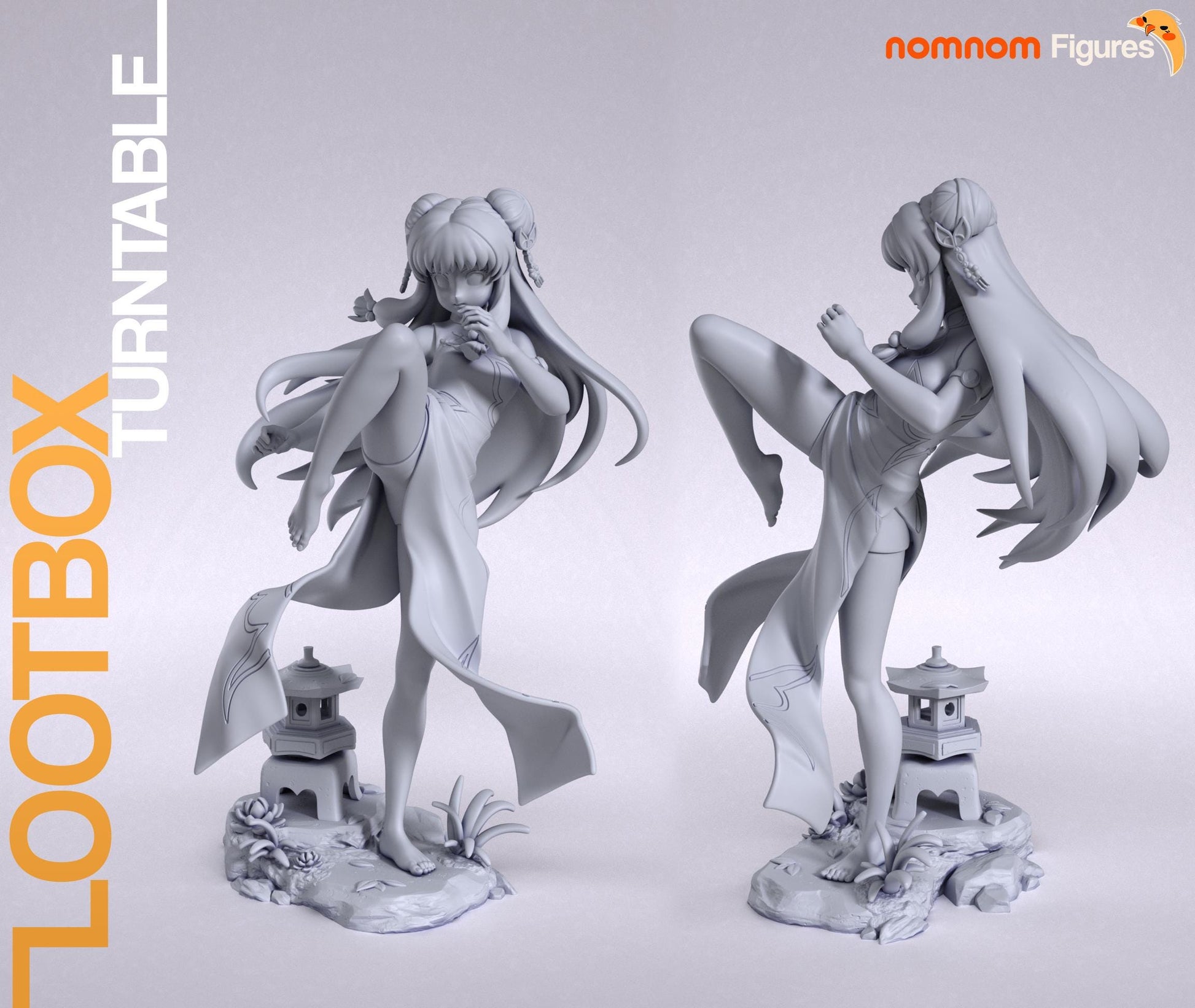 Martial Shampoo | Resin Garage Kit Figure Anime Fan Art | Nomnom Figures
