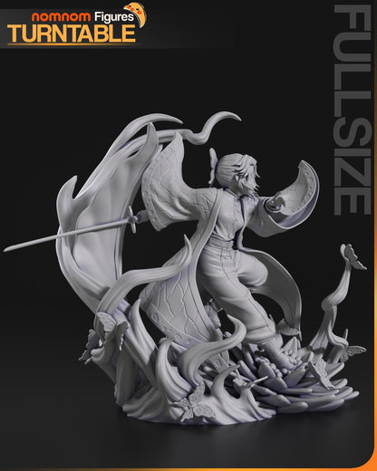 Dancing Butterfly | Resin Garage Kit Figure Anime Manga Fan Art | Nomnom Figures