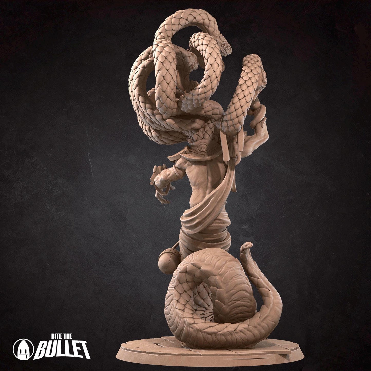 YuanTi Anathema | TABLETOP SCALE | D&D Pathfinder TTRPG Miniature | Bite the Bullet