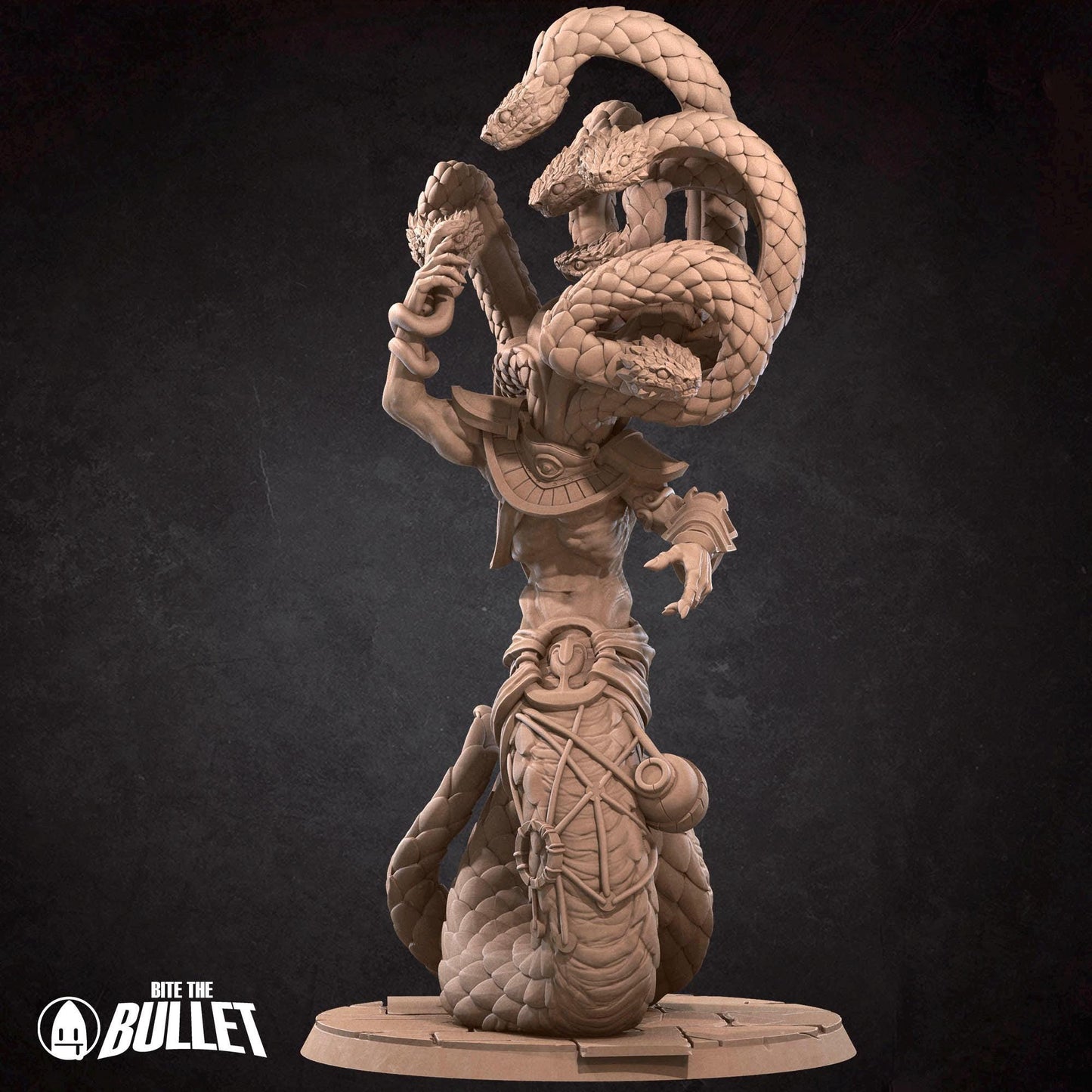 YuanTi Anathema | TABLETOP SCALE | D&D Pathfinder TTRPG Miniature | Bite the Bullet