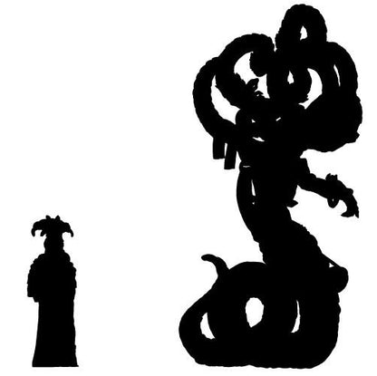 YuanTi Anathema | TABLETOP SCALE | D&D Pathfinder TTRPG Miniature | Bite the Bullet