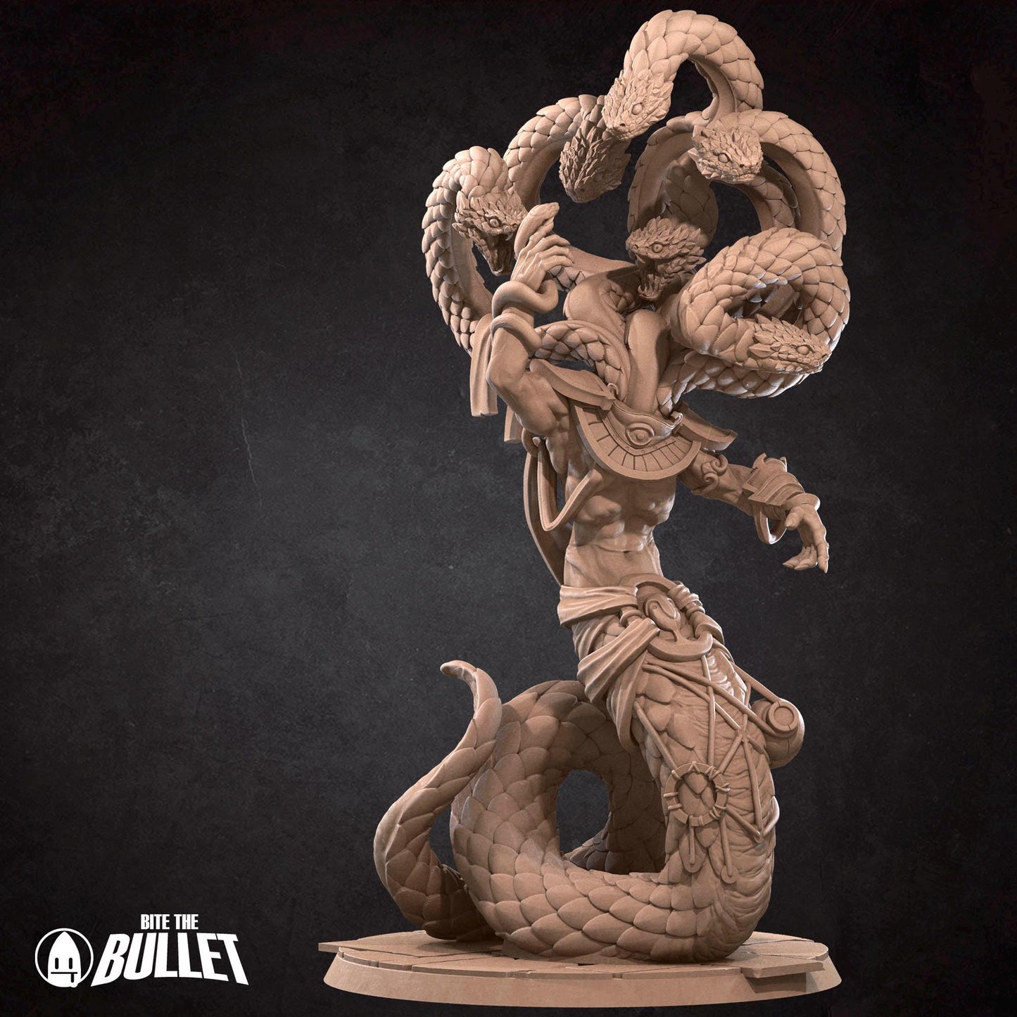 YuanTi Anathema | TABLETOP SCALE | D&D Pathfinder TTRPG Miniature | Bite the Bullet