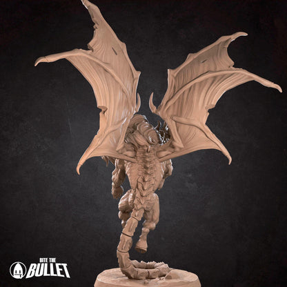 Chimera | TABLETOP SCALE | D&D Pathfinder TTRPG Miniature | Bite the Bullet