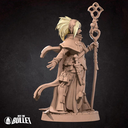 Exxotic Sorceress | TABLETOP SCALE | D&D Pathfinder TTRPG Miniature | Bite the Bullet