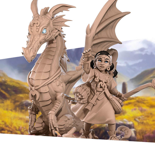 Human Summoner | TABLETOP SCALE | D&D Pathfinder TTRPG Miniature | Bite the Bullet