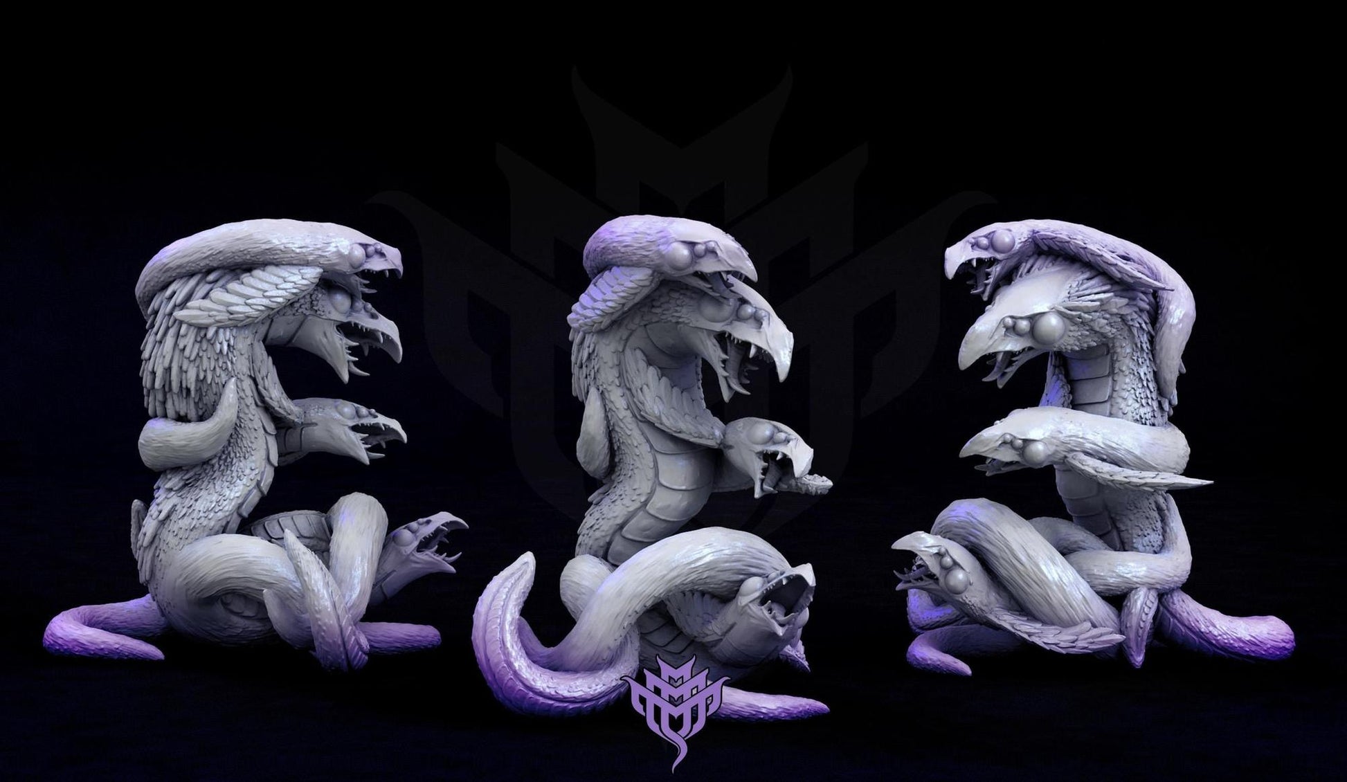 Vulture Wurm, Adorable Nightmares | D&D Tabletop Gaming | Mini Monster Mayhem