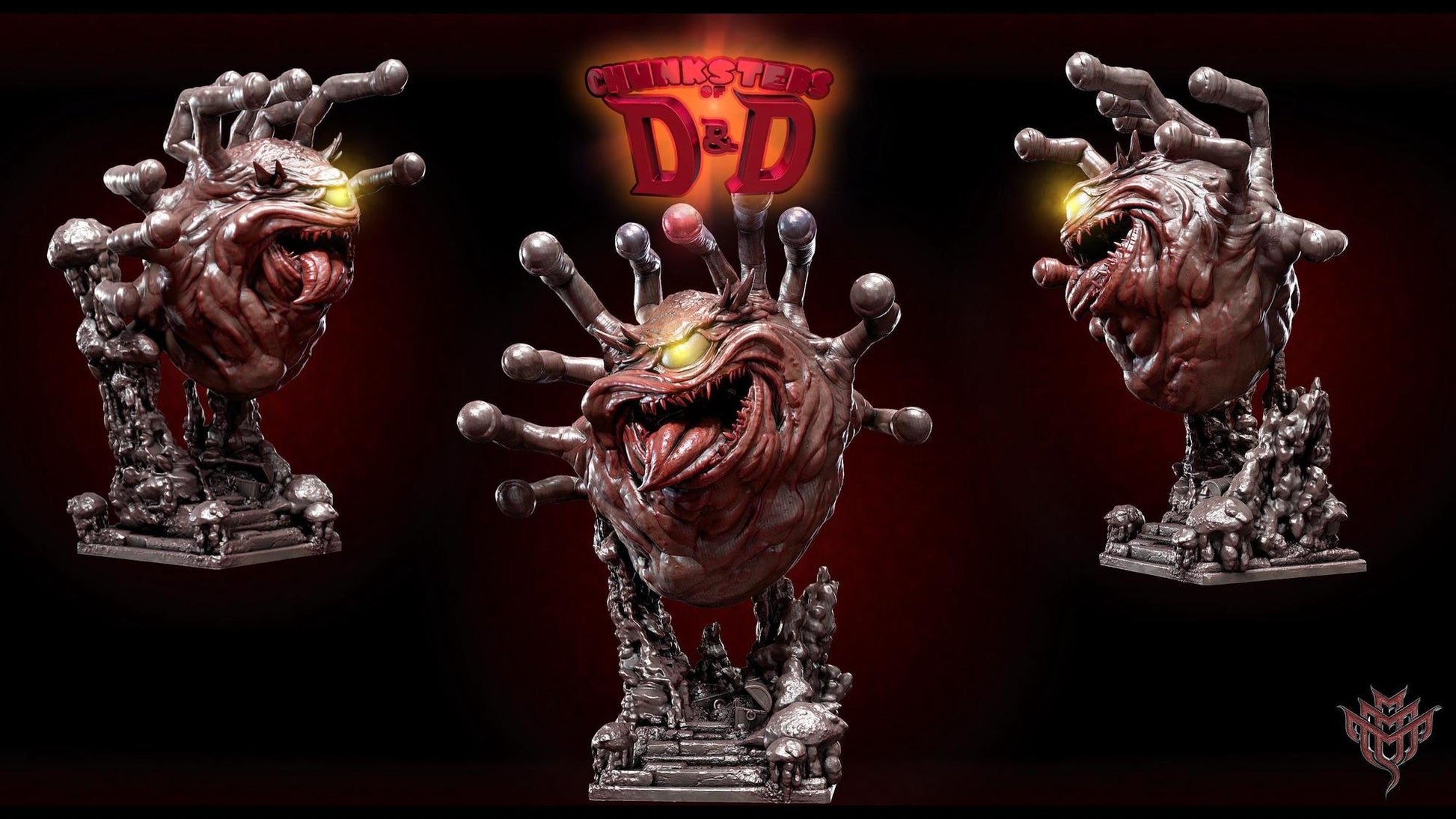 Beeehoooooold, Chonksters of D&D | TABLETOP SCALE | DnD TTRPG Mini | Mini Monster Mayhem