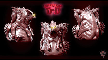 Displacer Loaf, Chonksters of D&D | TABLETOP SCALE | DnD TTRPG Mini | Mini Monster Mayhem