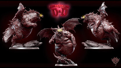 Main Chonk, Dragon, Chonksters of D&D | TABLETOP SCALE | DnD TTRPG Mini | Mini Monster Mayhem