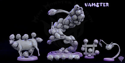 Vamster, Adorable Nightmares | D&D Tabletop Gaming | Mini Monster Mayhem