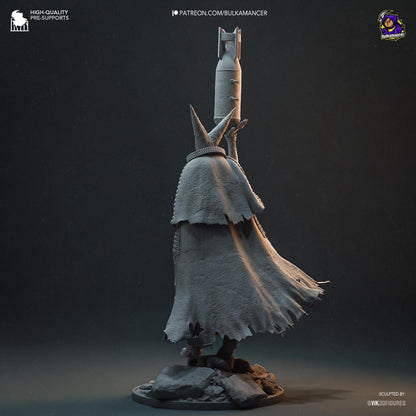 Artillery Witch, Trench Crusade | Resin Garage Kit Sculpture Anime Video Game Fan Art Statue | Bulkamancer Sculpts