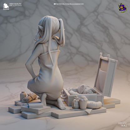 Keeper of Memories | Resin Garage Kit Sculpture Anime Video Game Fan Art Statue | Bulkamancer Sculpts