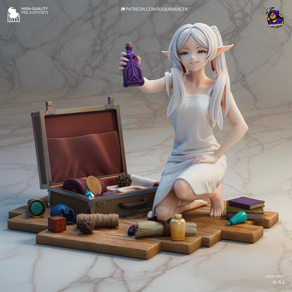 Keeper of Memories | Resin Garage Kit Sculpture Anime Video Game Fan Art Statue | Bulkamancer Sculpts