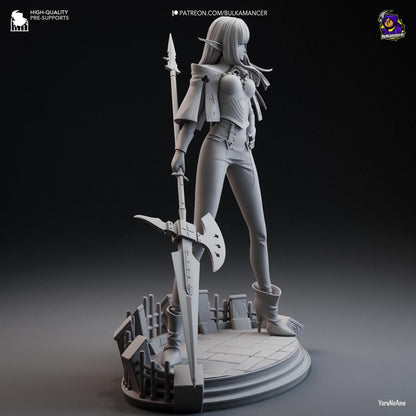 Last Honor Guard | Resin Garage Kit Sculpture Anime Video Game Fan Art Statue | Bulkamancer Sculpts