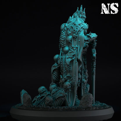 Death Knight and Rising Skeletons | D&D Horror Fantasy Collection | NS Miniatures