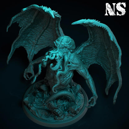 Cthulhu, the Great Old One | Lovecraft, Elder God | D&D Cosmic Horror Fantasy | NS Miniatures