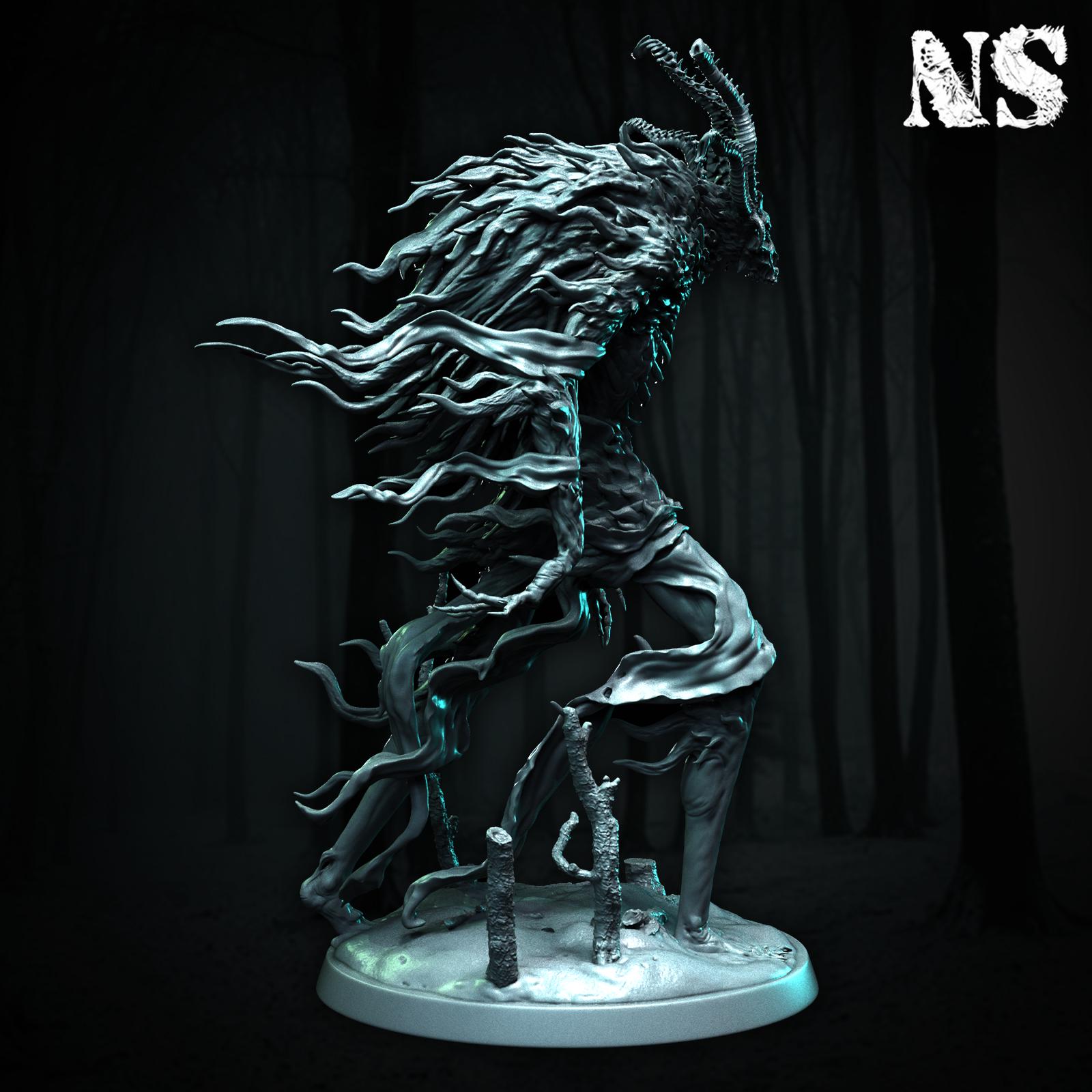 Ithaqua, Death-Walker | Lovecraft, Elder God, Skinwalker, Wendigo | D&D Cosmic Horror Fantasy | NS Miniatures