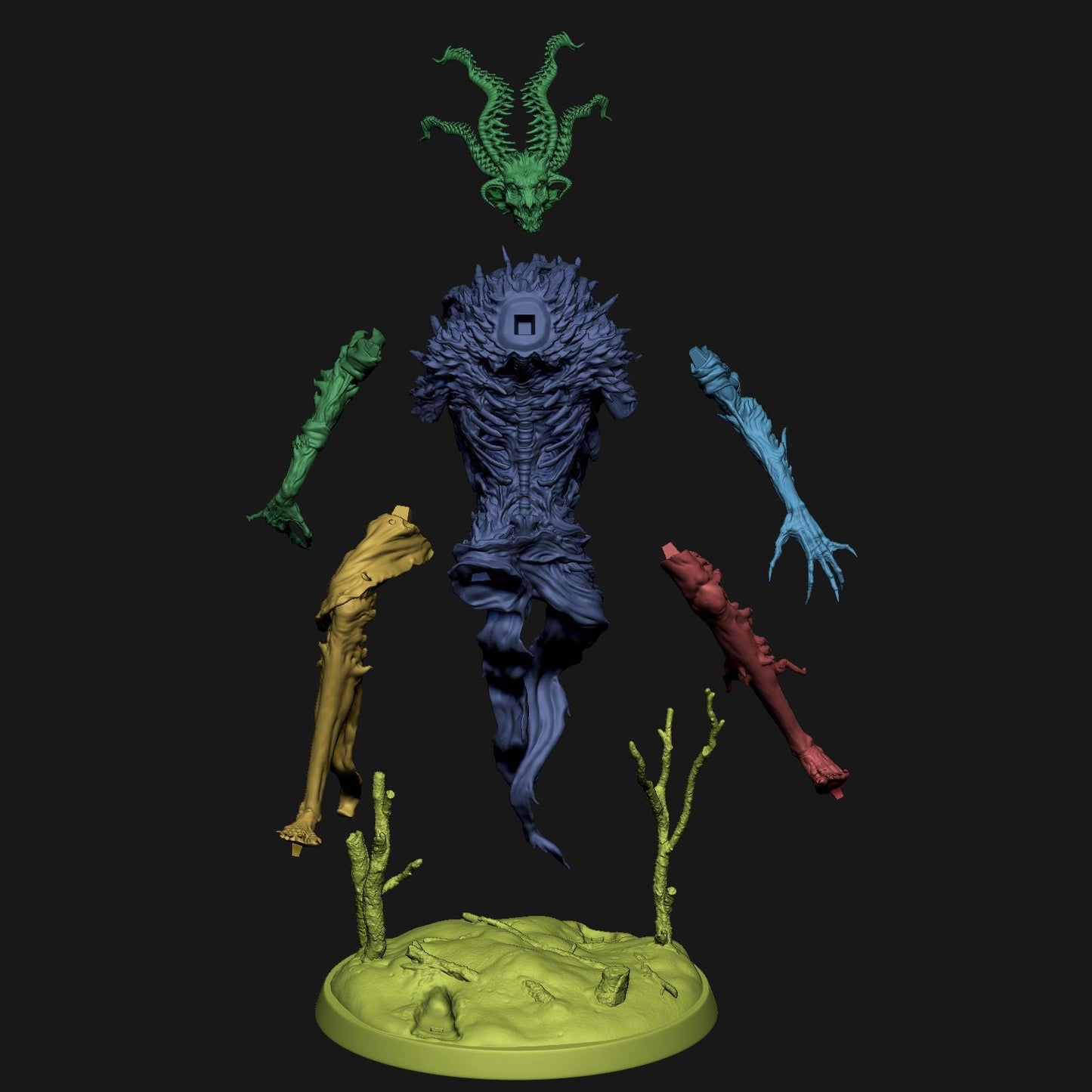 Ithaqua, Death-Walker | Lovecraft, Elder God, Skinwalker, Wendigo | D&D Cosmic Horror Fantasy | NS Miniatures
