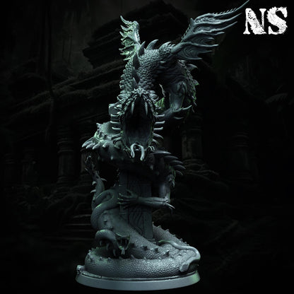 Yig, Father of Serpents | Lovecraft, Elder God | D&D Cosmic Horror Fantasy | NS Miniatures
