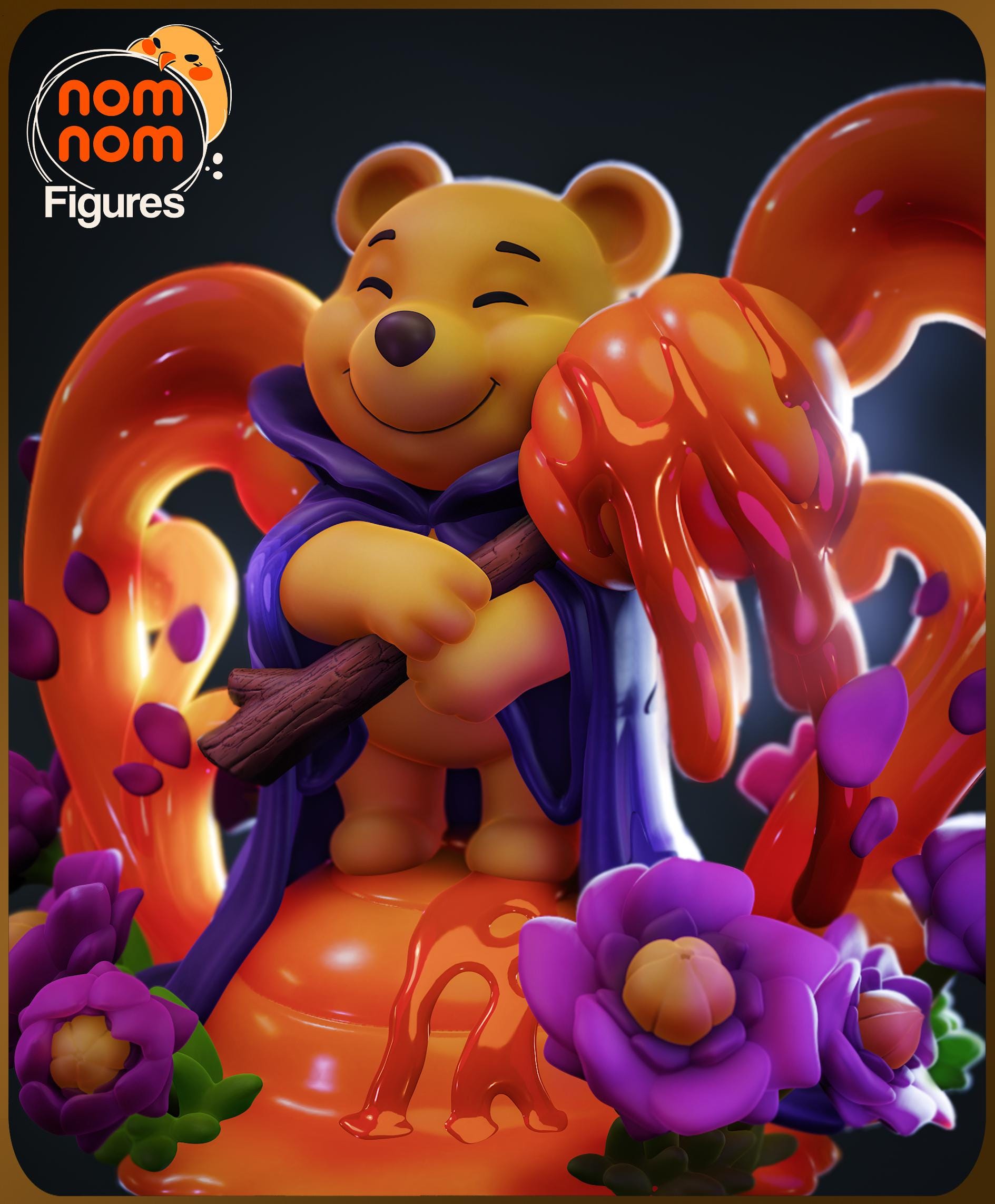 Chibi Honeymancer | Resin Garage Kit Figure Game Fan Art | Nomnom Figures