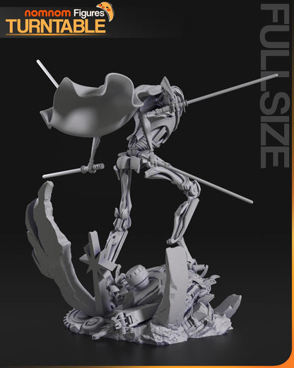 Fearsome General | Resin Garage Kit Figure Show Fan Art | Nomnom Figures