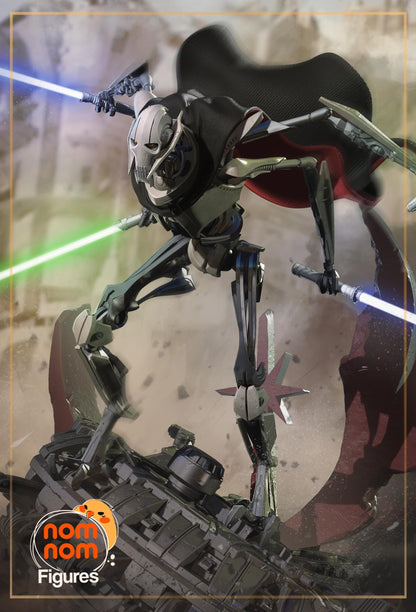 Fearsome General | Resin Garage Kit Figure Show Fan Art | Nomnom Figures
