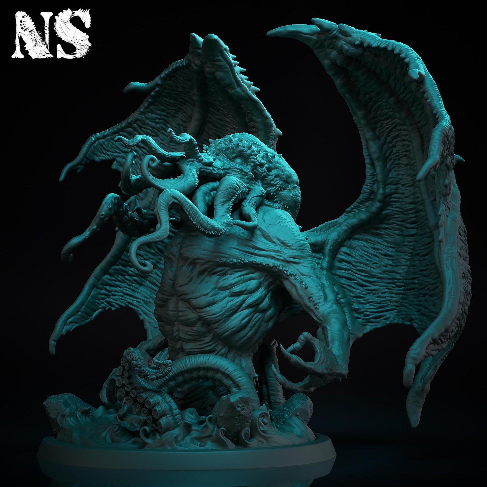 Cthulhu, the Great Old One | Lovecraft, Elder God | D&D Cosmic Horror Fantasy | NS Miniatures