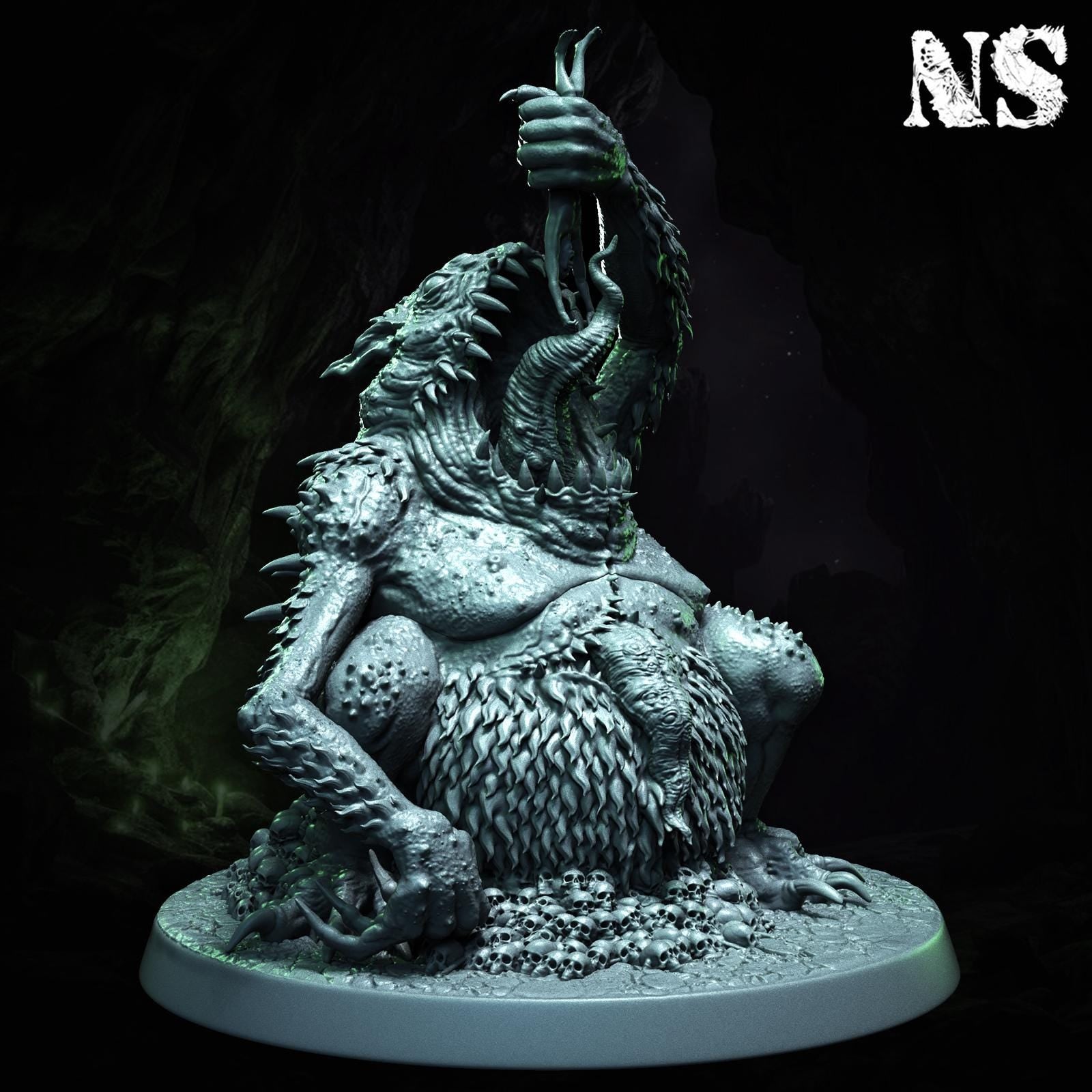 Tsathoggua, Sleeper of N'kai and Formless Spawns Collection | Lovecraft, Elder God | D&D Cosmic Horror Fantasy | NS Miniatures