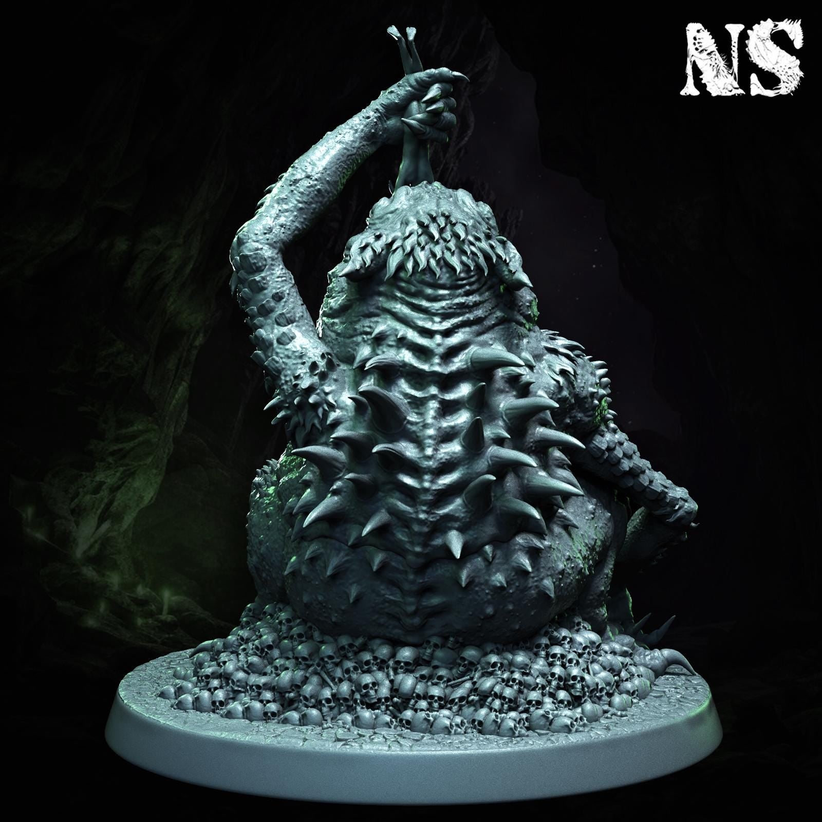 Tsathoggua, Sleeper of N'kai and Formless Spawns Collection | Lovecraft, Elder God | D&D Cosmic Horror Fantasy | NS Miniatures