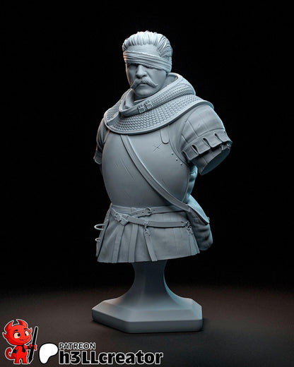 1:12 Czech Hero | Resin Garage Kit Figure Game Fan Art | h3LL creator