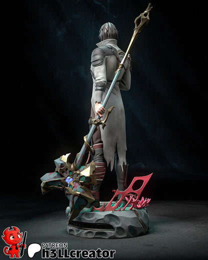 1:12 Broken Traveller, Jayce | Resin Garage Kit Figure Game Show Fan Art | h3LL creator