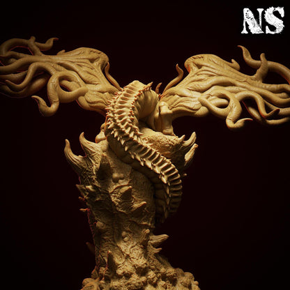 Eldritch Dragon | Lovecraft, Elder God | D&D Cosmic Horror Fantasy | NS Miniatures