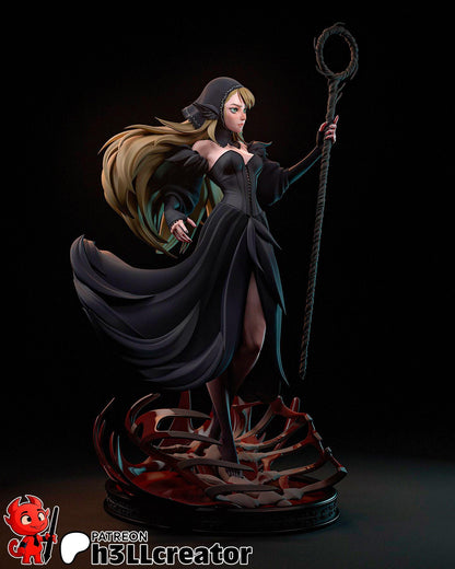 1:12 Dungeon Lord | Resin Garage Kit Figure Game Fan Art | h3LL creator