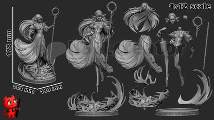 1:12 Dungeon Lord | Resin Garage Kit Figure Game Fan Art | h3LL creator