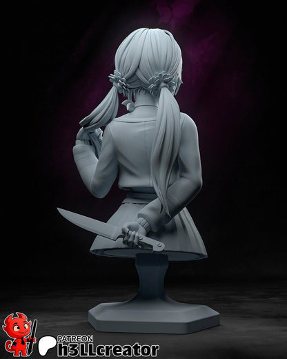 1:12 Crazy Mita | Resin Garage Kit Figure Game Fan Art | h3LL creator