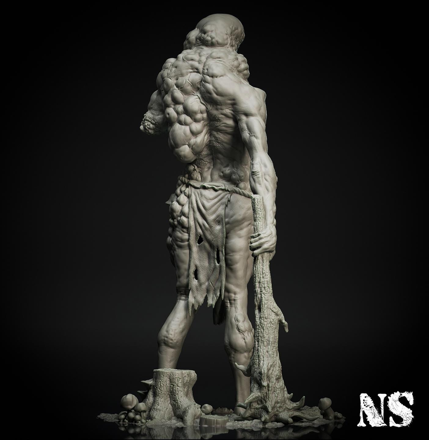 Plague Giant, Monster Mutant | D&D Horror Fantasy | NS Miniatures