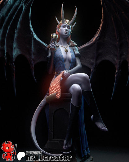 1:12 Pact Maker | Resin Garage Kit Figure Game Fan Art | h3LL creator