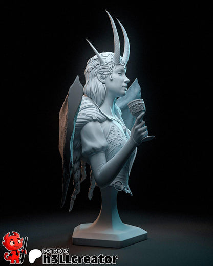 1:12 Pact Maker | Resin Garage Kit Figure Game Fan Art | h3LL creator