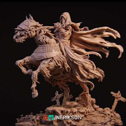 Four Horsemen, Death | Garage Resin Kit Statue or Bust | D&D TTRPG Fantasy Miniature | Nerikson