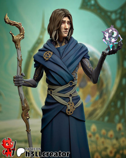 1:12 Arcane Herald, Viktor | Resin Garage Kit Figure Game Show Fan Art | h3LL creator