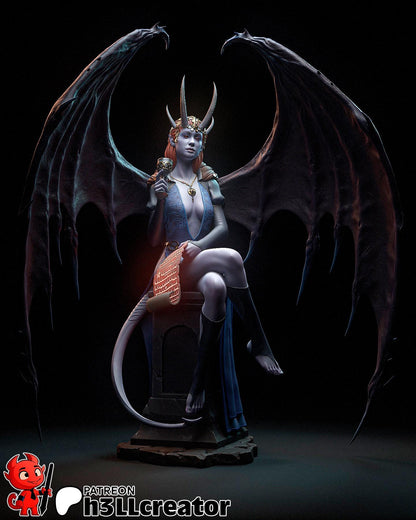 1:12 Pact Maker | Resin Garage Kit Figure Game Fan Art | h3LL creator