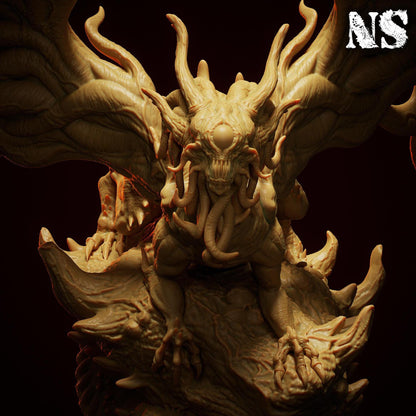 Eldritch Dragon | Lovecraft, Elder God | D&D Cosmic Horror Fantasy | NS Miniatures