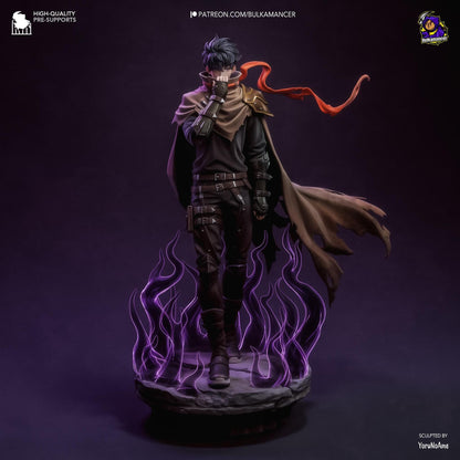 Lone Ascendant | Resin Garage Kit Sculpture Anime Video Game Fan Art Statue | Bulkamancer Sculpts