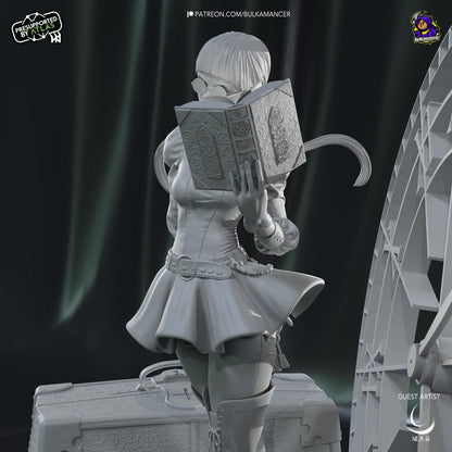Observer of Timelines | Resin Garage Kit Sculpture Anime Video Game Fan Art Statue | Bulkamancer Sculpts