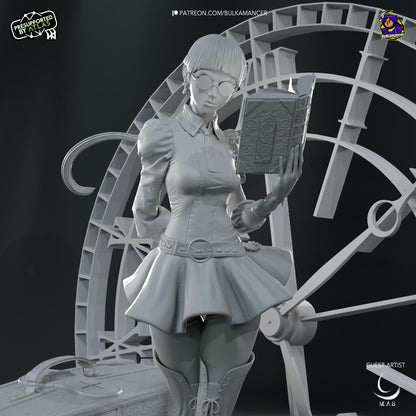 Observer of Timelines | Resin Garage Kit Sculpture Anime Video Game Fan Art Statue | Bulkamancer Sculpts